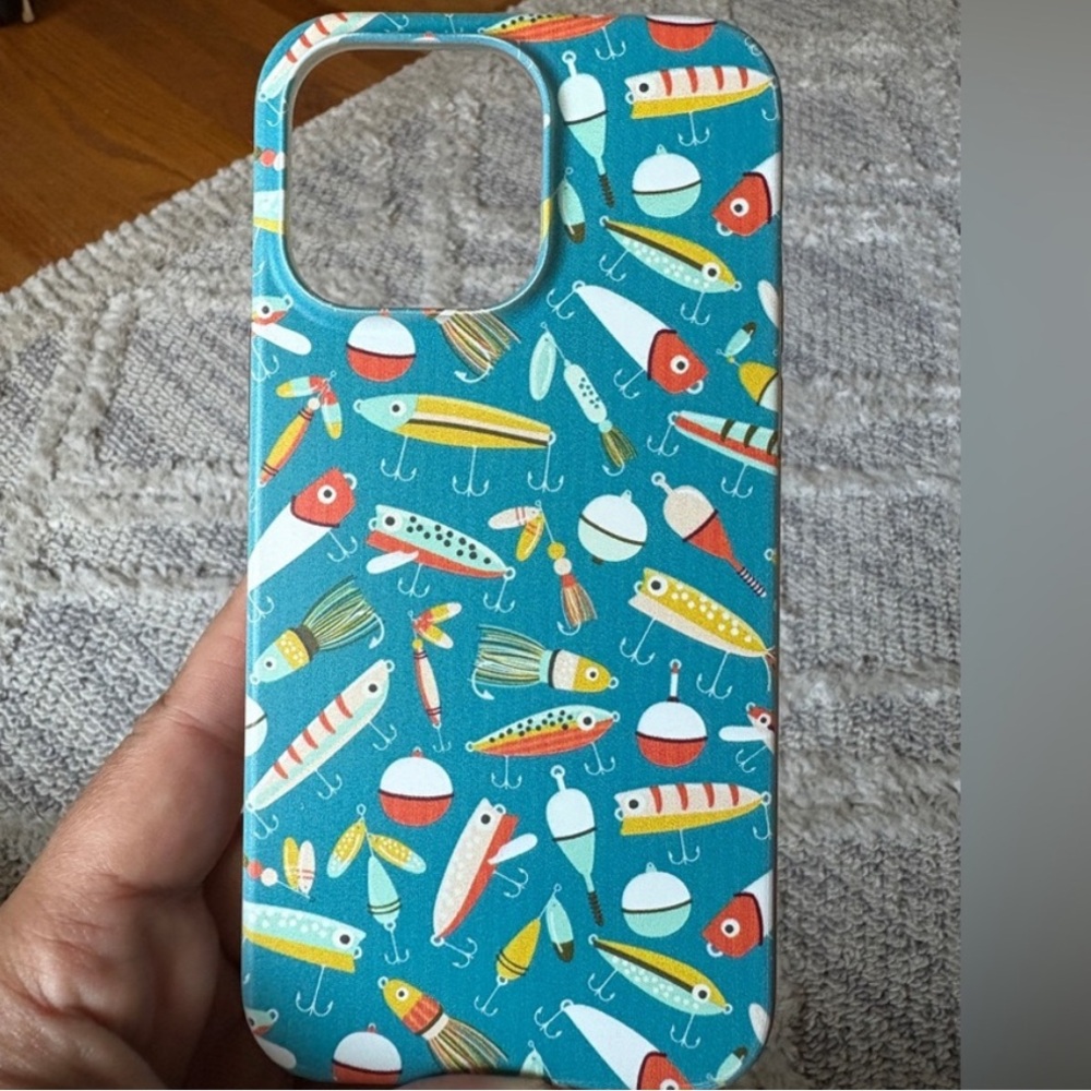 iPhone 14 Pro Max Fishing Lure Case EUC